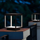 Square Frame Post Outdoor Light