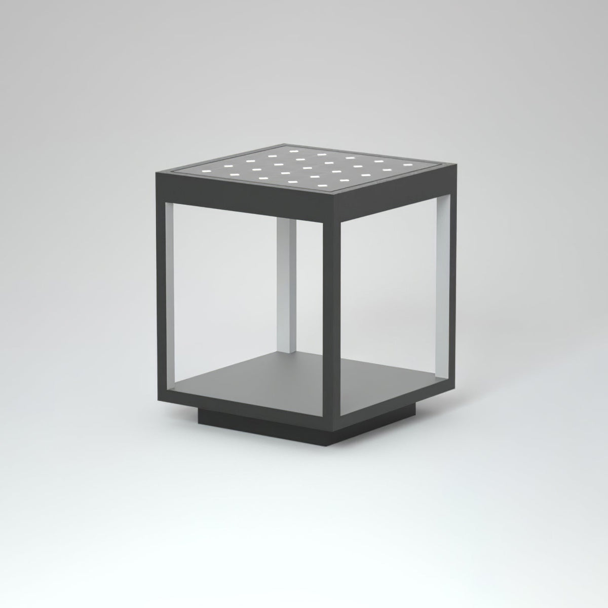 Square Frame Post Outdoor Light