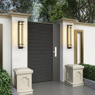 Square Outdoor Alabaster Wall Light