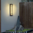Square Outdoor Alabaster Wall Light
