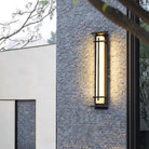 Square Outdoor Alabaster Wall Light
