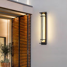 Square Outdoor Alabaster Wall Light