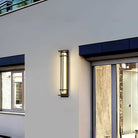 Square Outdoor Alabaster Wall Light