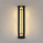 Square Outdoor Alabaster Wall Light