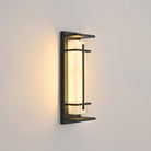 Square Outdoor Alabaster Wall Light