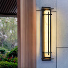 Square Outdoor Alabaster Wall Light