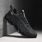 Men’s Running Shoes – Knit Sneakers with Grip Sole