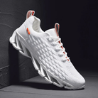 Men’s Running Shoes – Knit Sneakers with Grip Sole