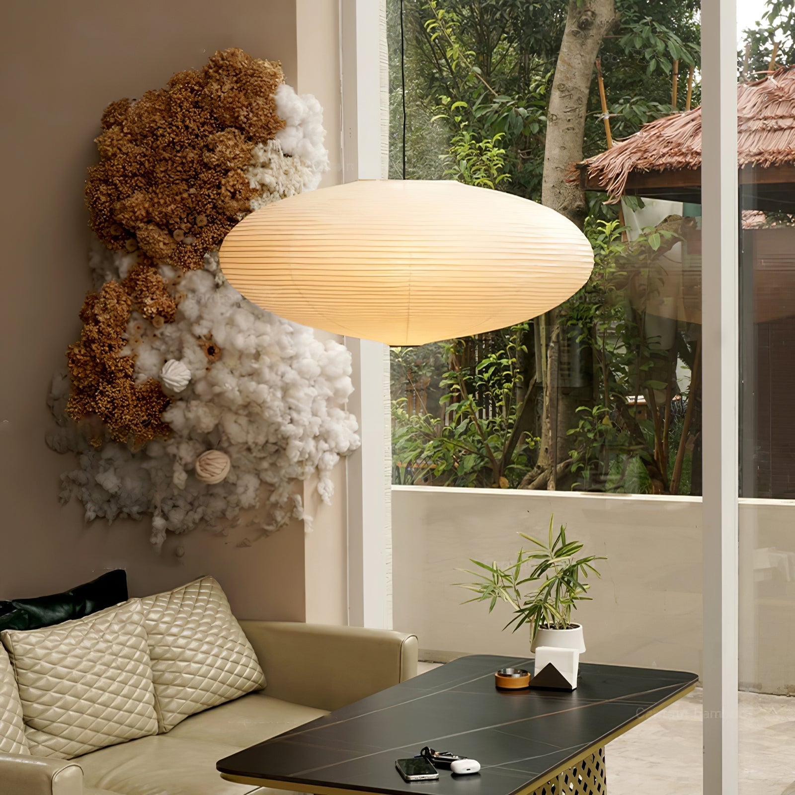 Washi Paper 15A 21A 26A Pendant Light