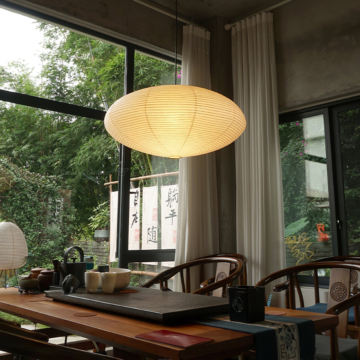 Washi Paper 15A 21A 26A Pendant Light