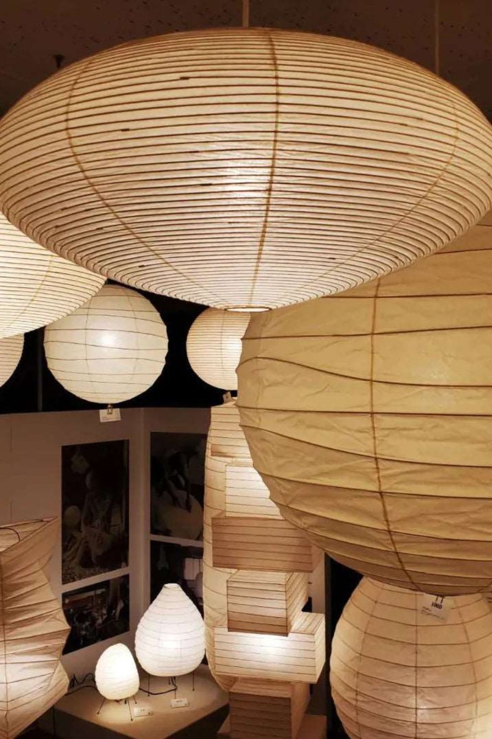 Washi Paper 15A 21A 26A Pendant Light