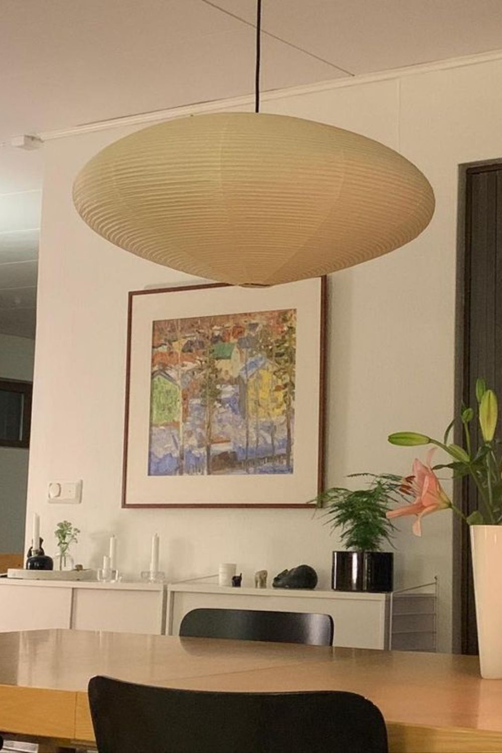 Washi Paper 15A 21A 26A Pendant Light