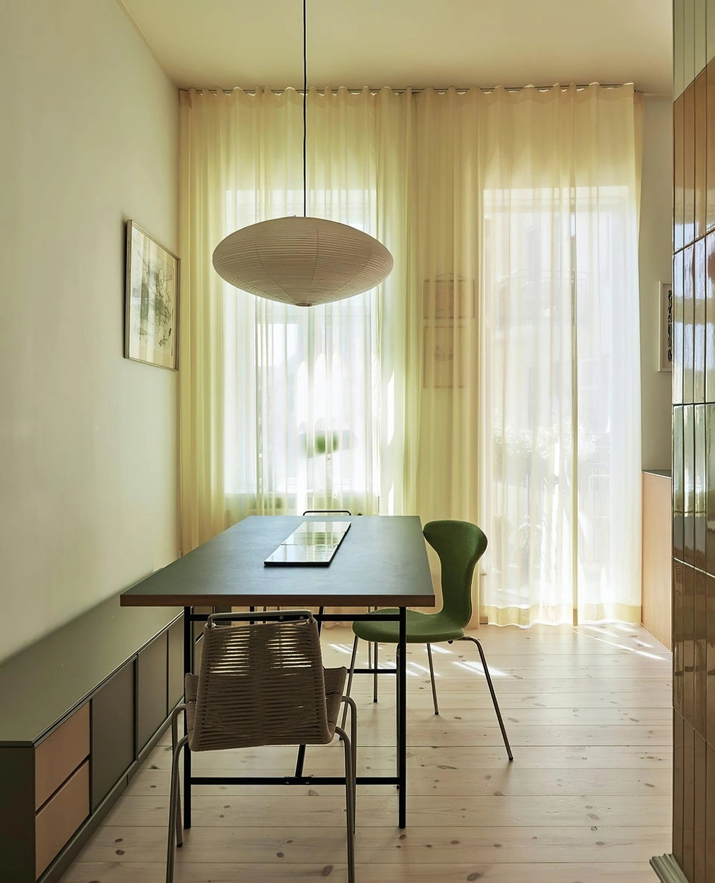 Washi Paper 15A 21A 26A Pendant Light
