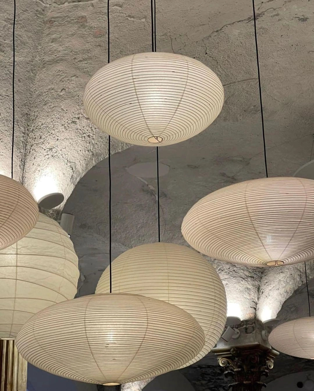 Washi Paper 15A 21A 26A Pendant Light