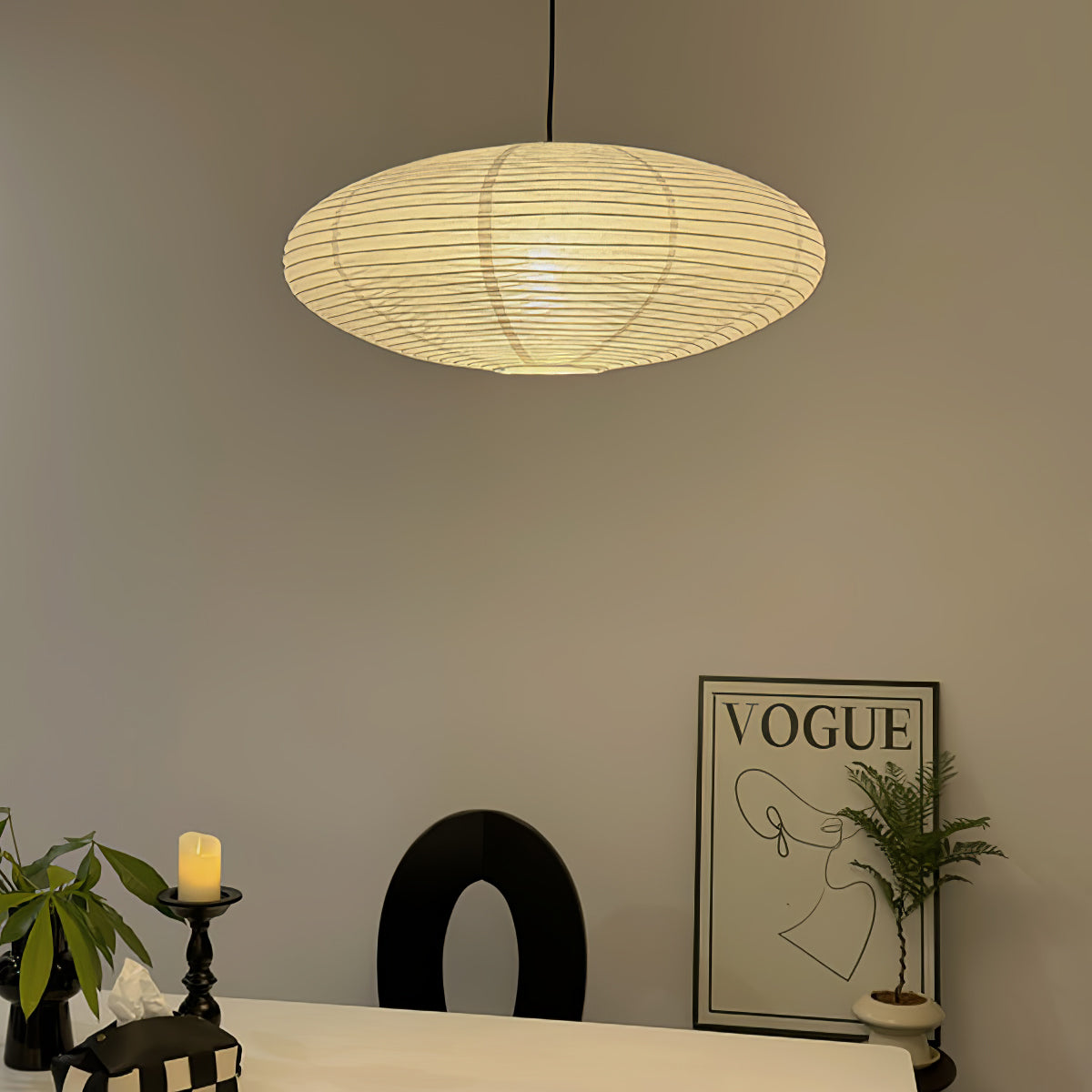 Washi Paper 15A 21A 26A Pendant Light