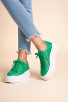 Hattie | Women Platform Lace Up Sneakers