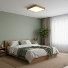 Wooden Geometric Ceiling Light