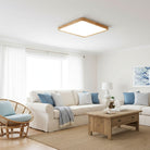 Wooden Geometric Ceiling Light