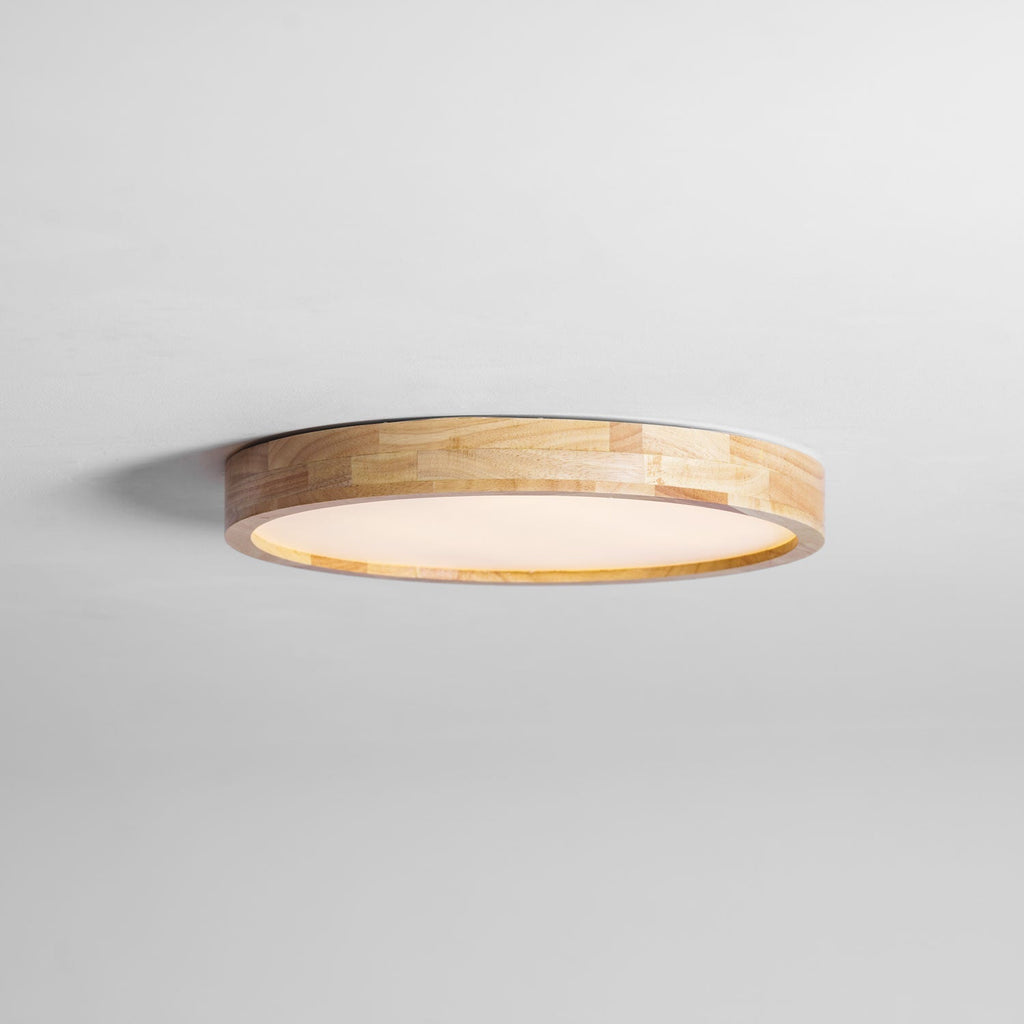 Wooden Geometric Ceiling Light