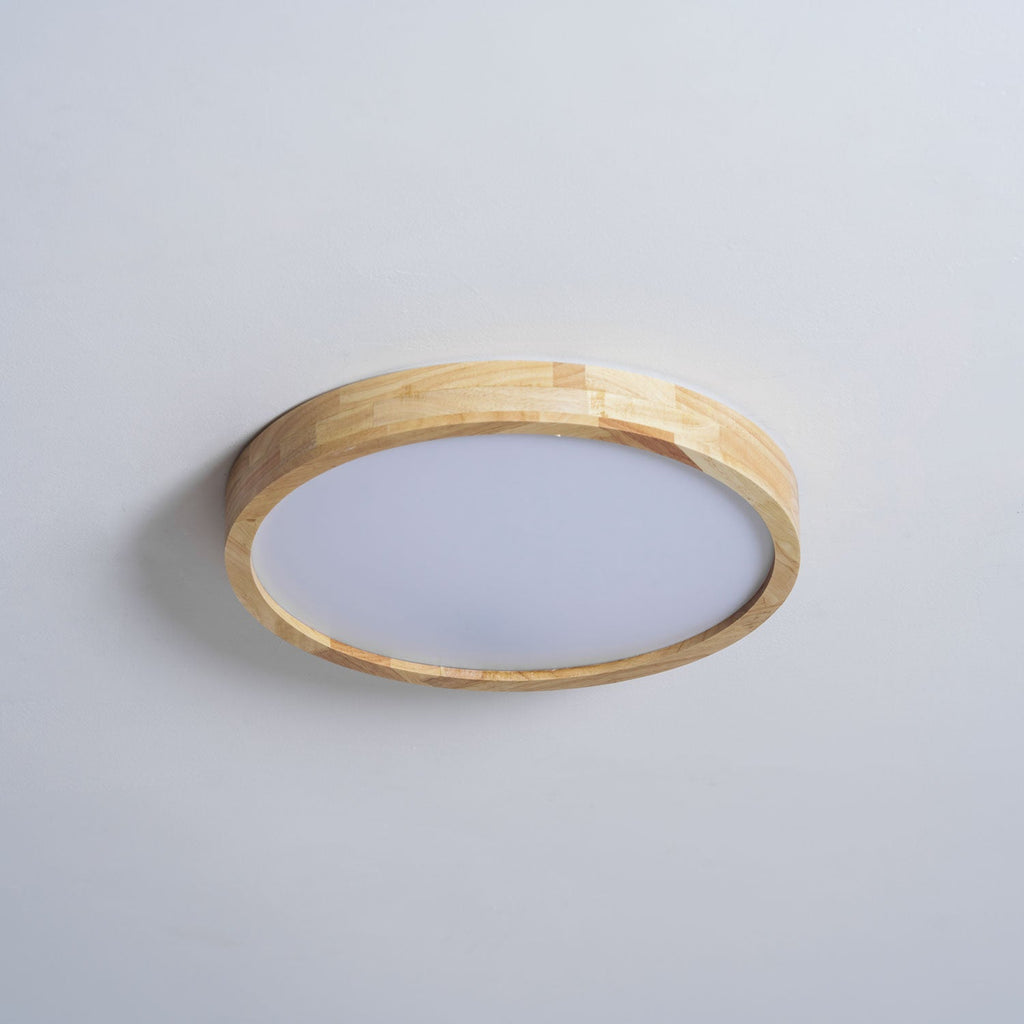 Wooden Geometric Ceiling Light