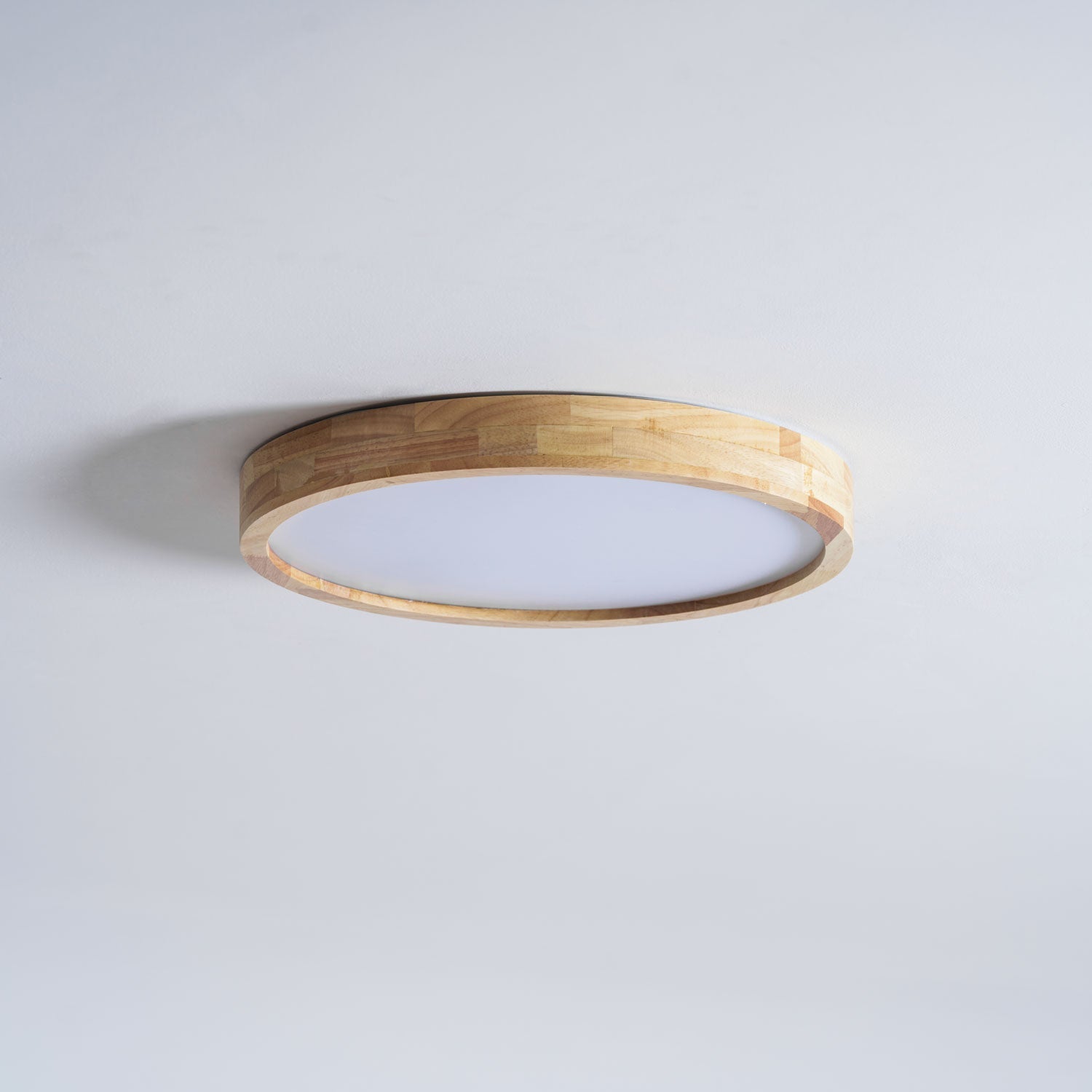 Wooden Geometric Ceiling Light