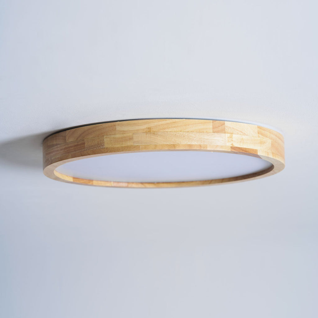 Wooden Geometric Ceiling Light