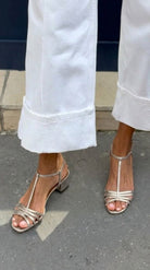 Allegra | Women Embellished Leather Sandals For Everyday Summer Wear Or Special Occasions
