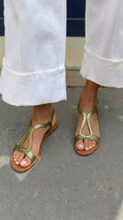 Ludovica | Women Leather Summer Sandals With Considered Design For Warm Days Or Evening Outings