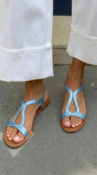 Ludovica | Women Leather Summer Sandals With Considered Design For Warm Days Or Evening Outings