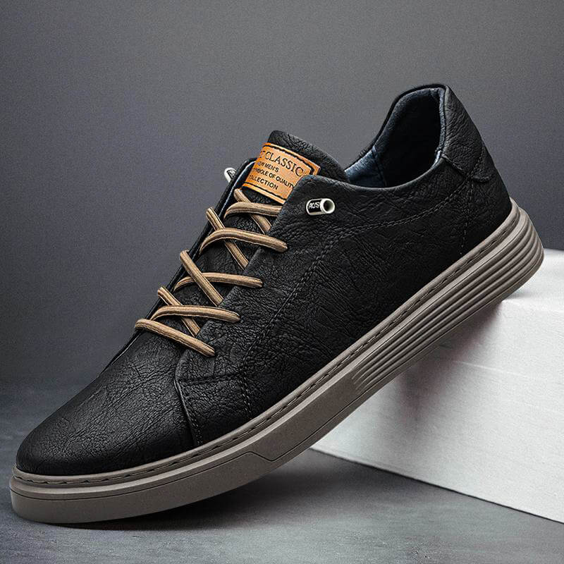 Mazzarini Italian Leather Sneakers - York Miller