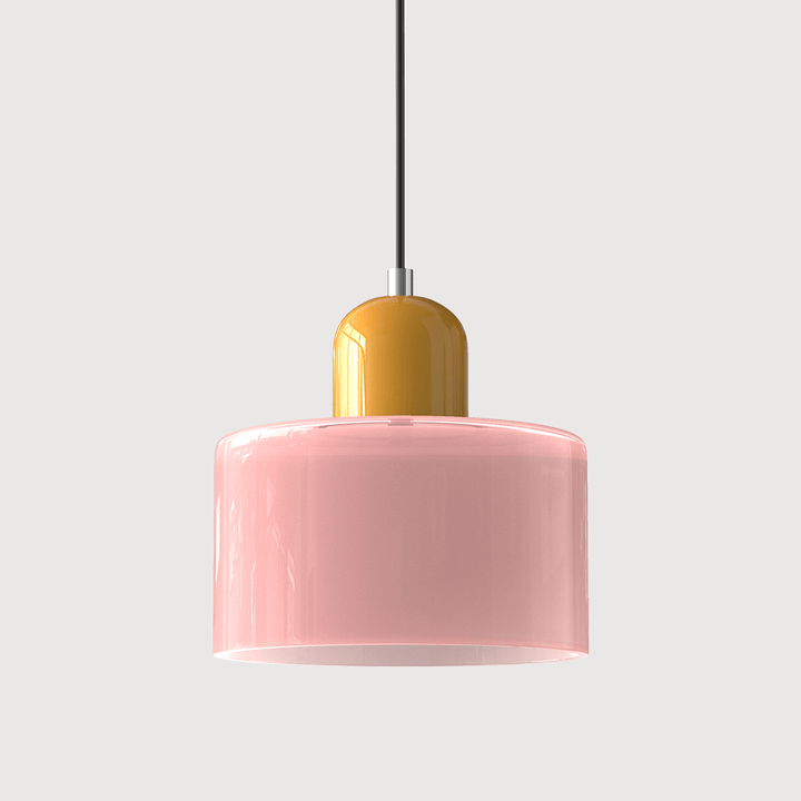 Bauhaus Colored Glass Pendant Light Modern Design