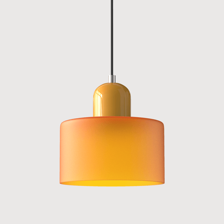 Bauhaus Colored Glass Pendant Light Modern Design