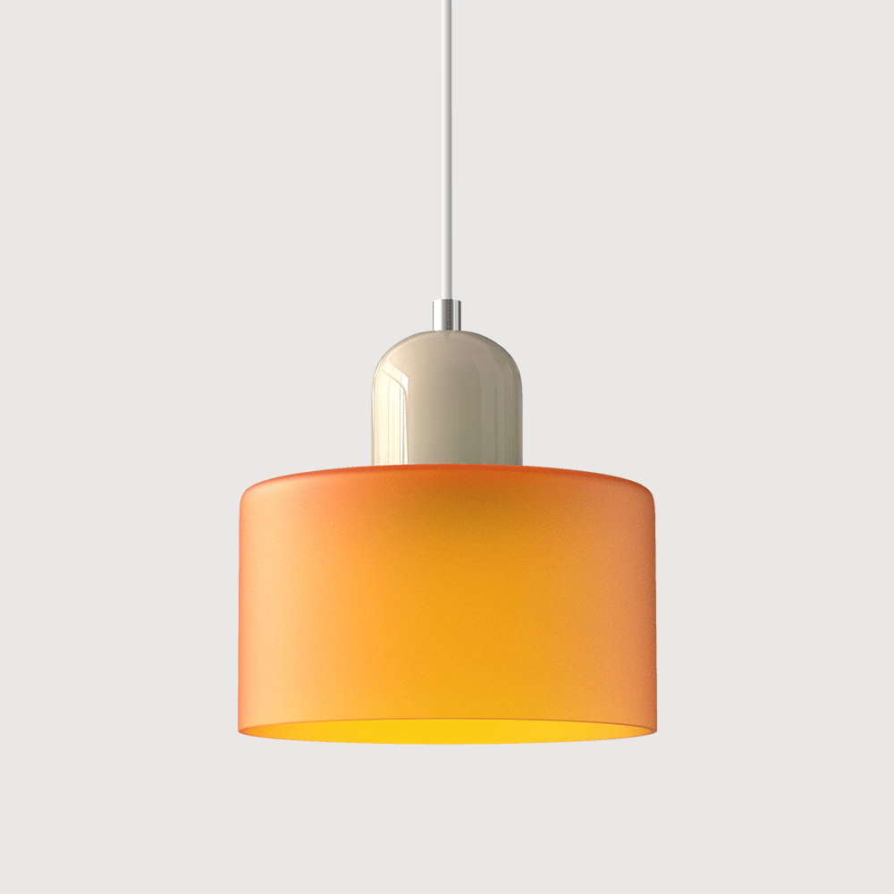 Bauhaus Colored Glass Pendant Light Modern Design