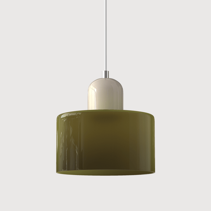 Bauhaus Colored Glass Pendant Light Modern Design