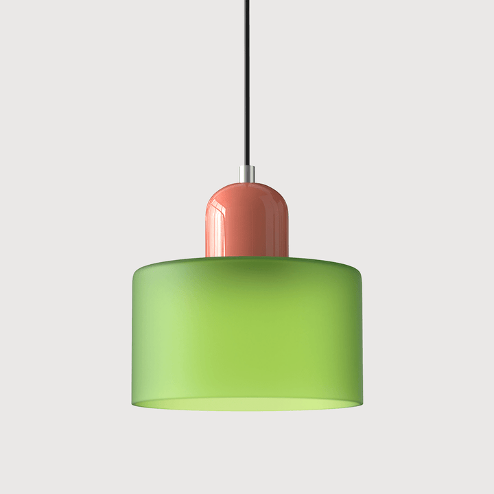 Bauhaus Colored Glass Pendant Light Modern Design
