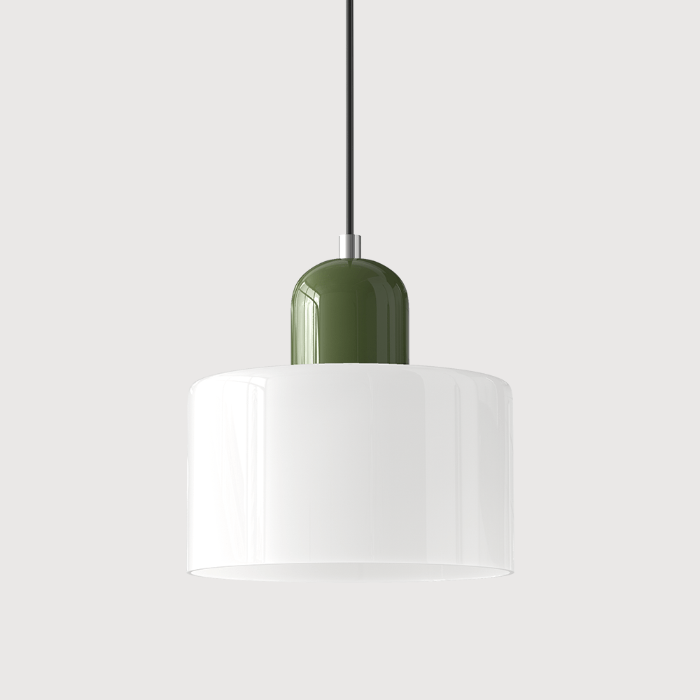 Bauhaus Colored Glass Pendant Light Modern Design