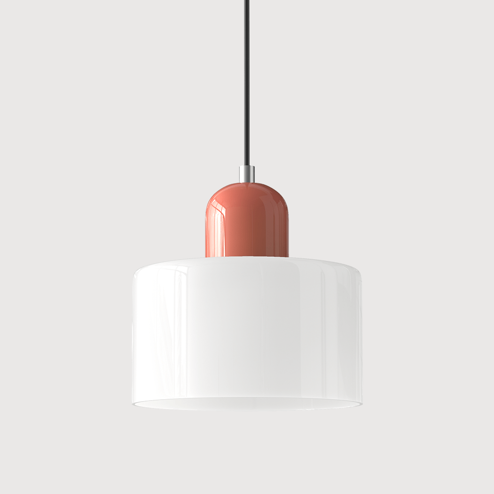 Bauhaus Colored Glass Pendant Light Modern Design