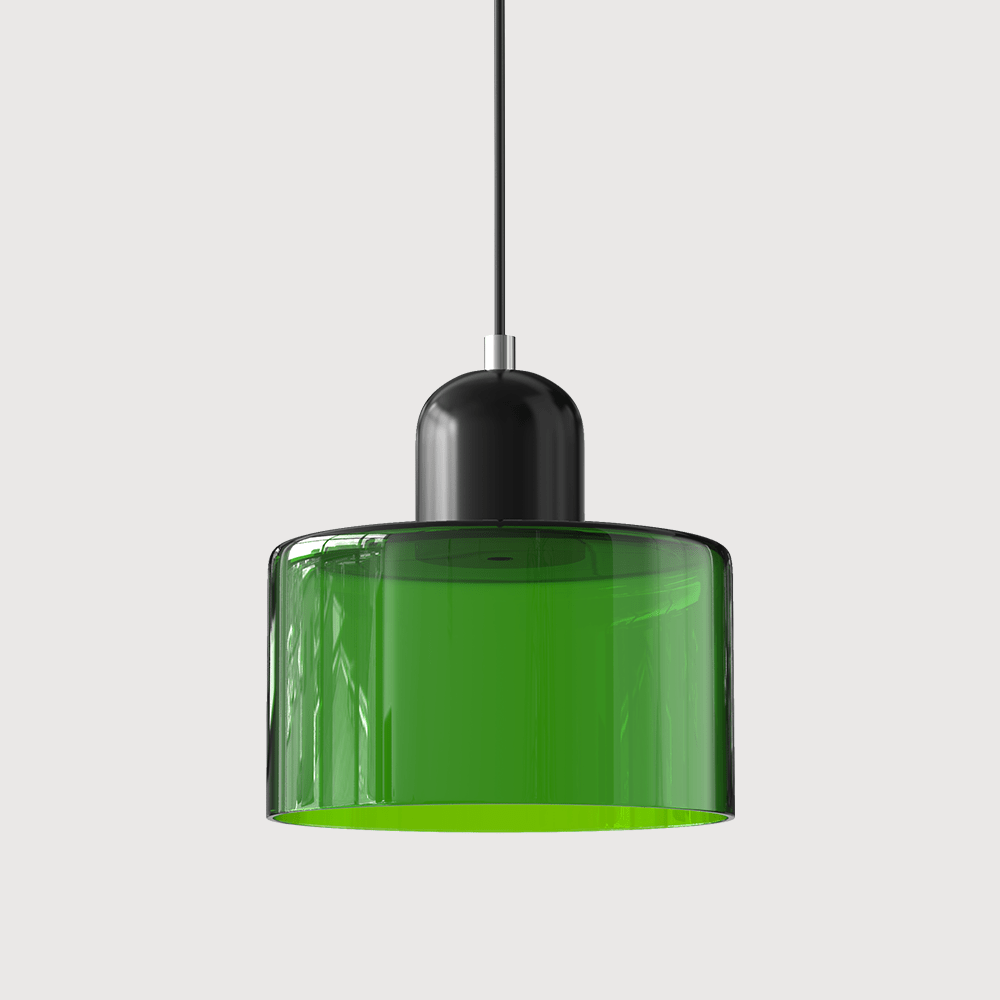 Bauhaus Colored Glass Pendant Light Modern Design