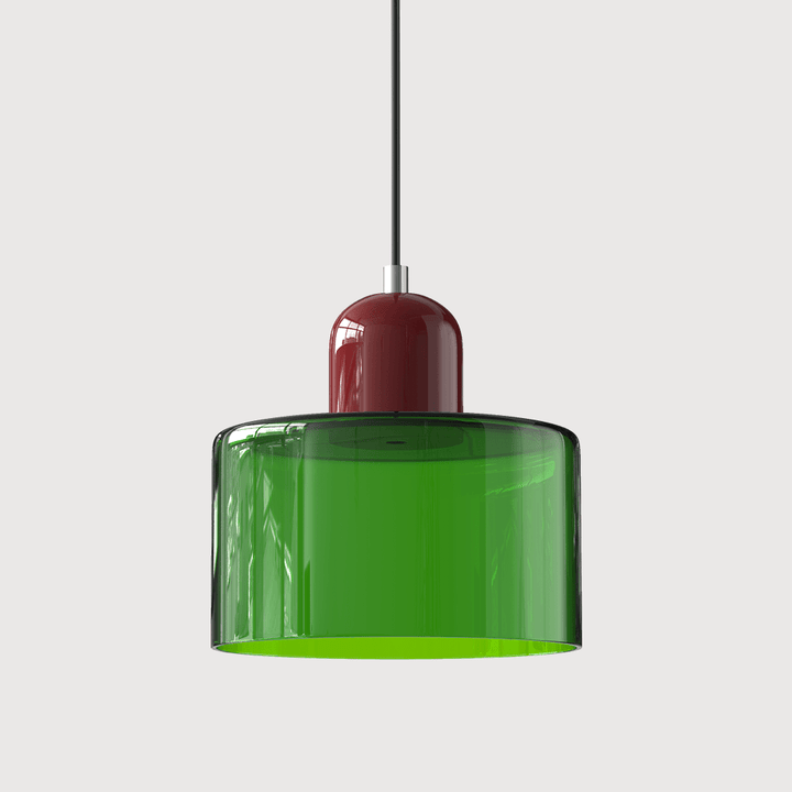 Bauhaus Colored Glass Pendant Light Modern Design
