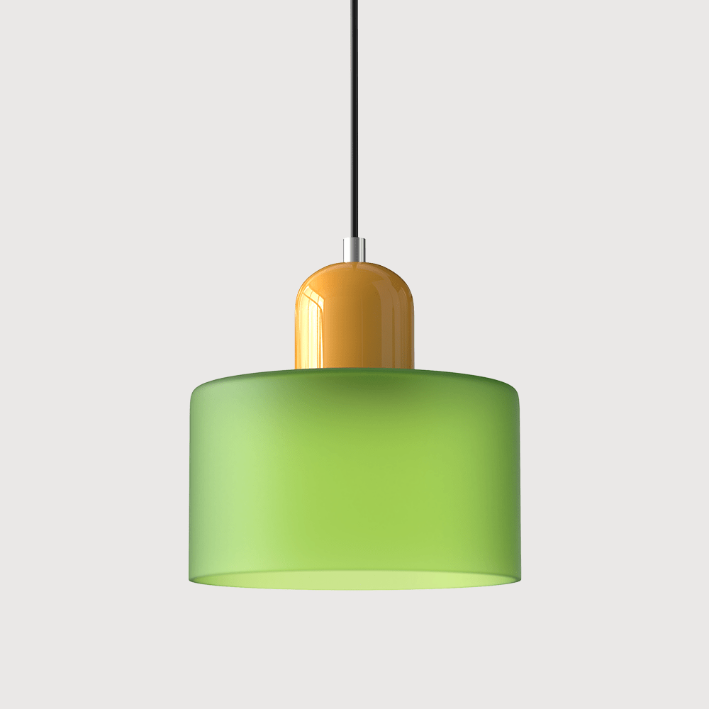 Bauhaus Colored Glass Pendant Light Modern Design