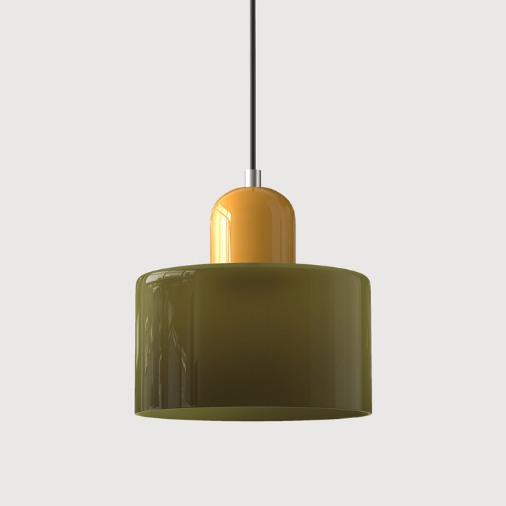 Bauhaus Colored Glass Pendant Light Modern Design