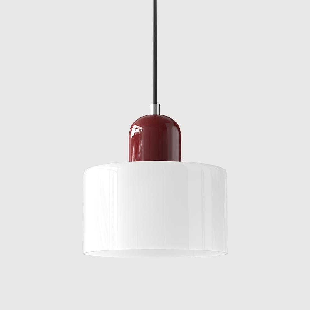 Bauhaus Colored Glass Pendant Light Modern Design