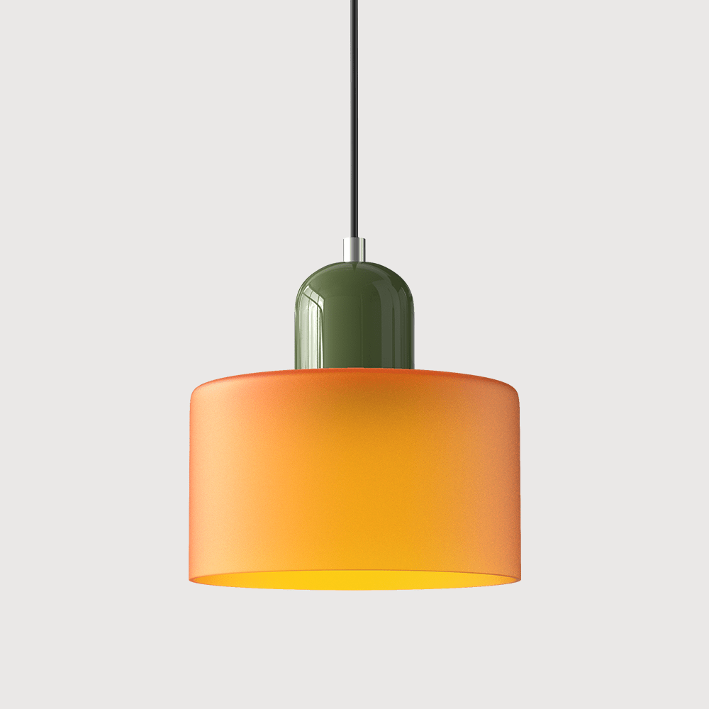 Bauhaus Colored Glass Pendant Light Modern Design