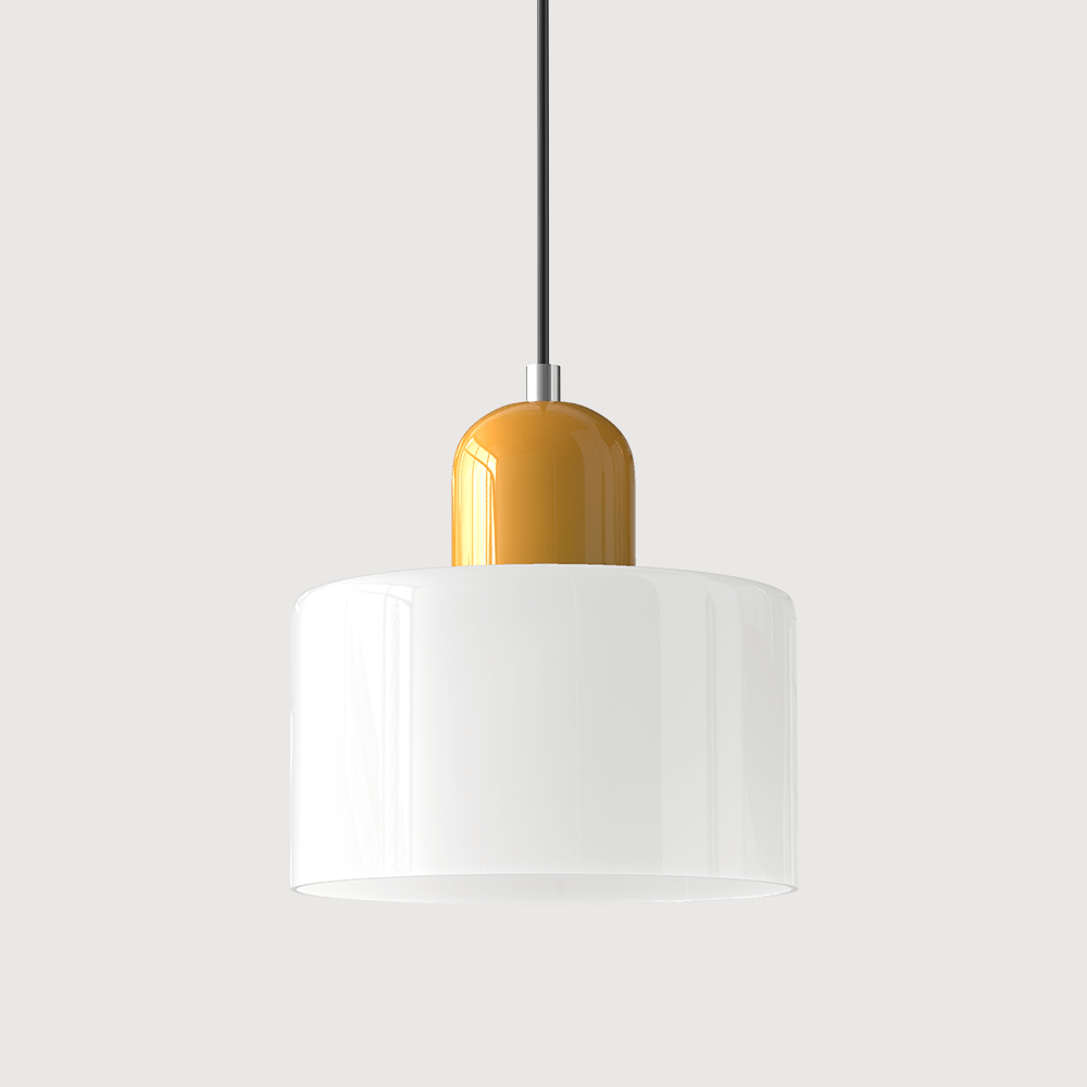 Bauhaus Colored Glass Pendant Light Modern Design