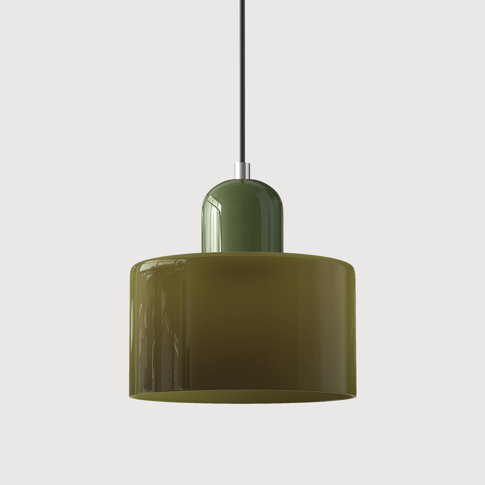 Bauhaus Colored Glass Pendant Light Modern Design