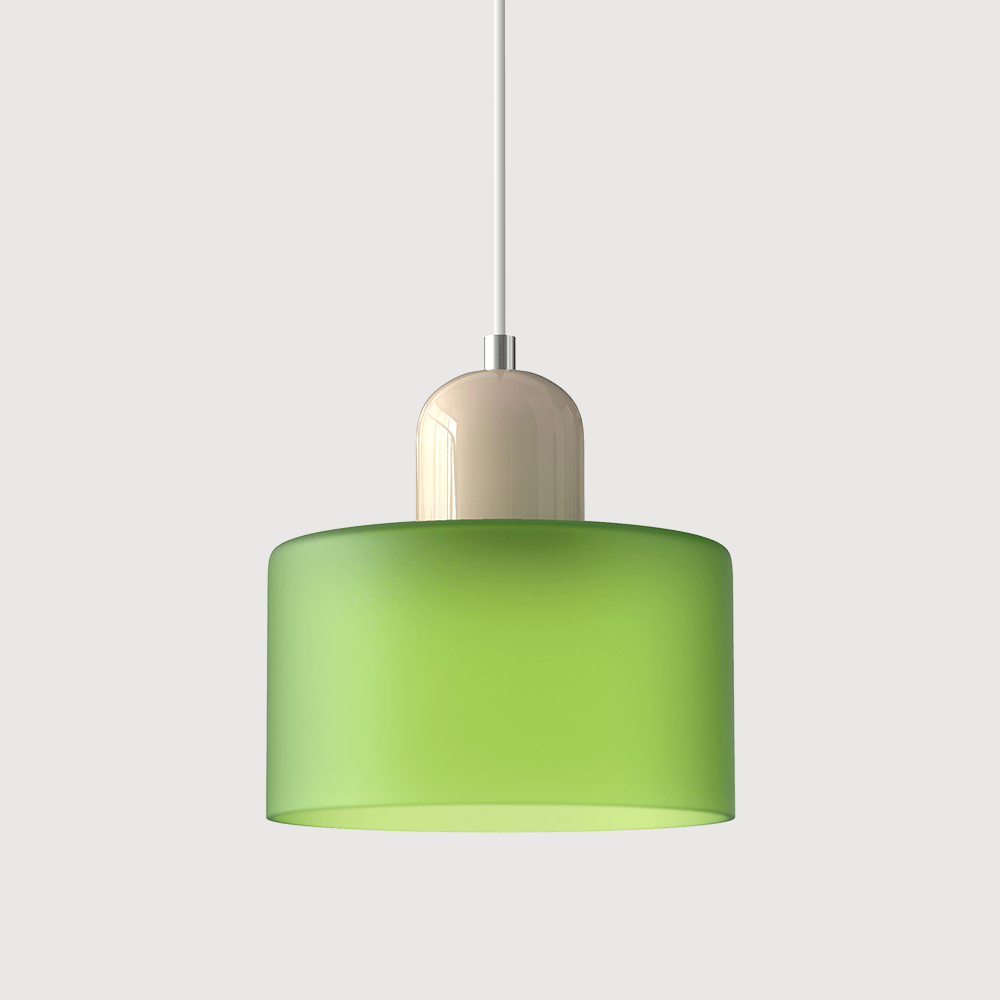 Bauhaus Colored Glass Pendant Light Modern Design
