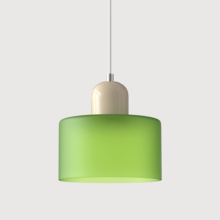 Bauhaus Colored Glass Pendant Light Modern Design