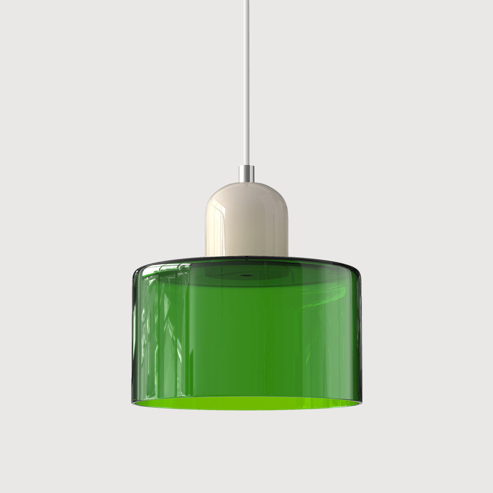 Bauhaus Colored Glass Pendant Light Modern Design