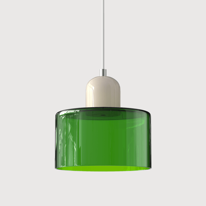 Bauhaus Colored Glass Pendant Light Modern Design