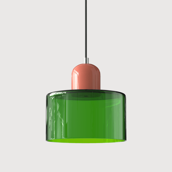 Bauhaus Colored Glass Pendant Light Modern Design